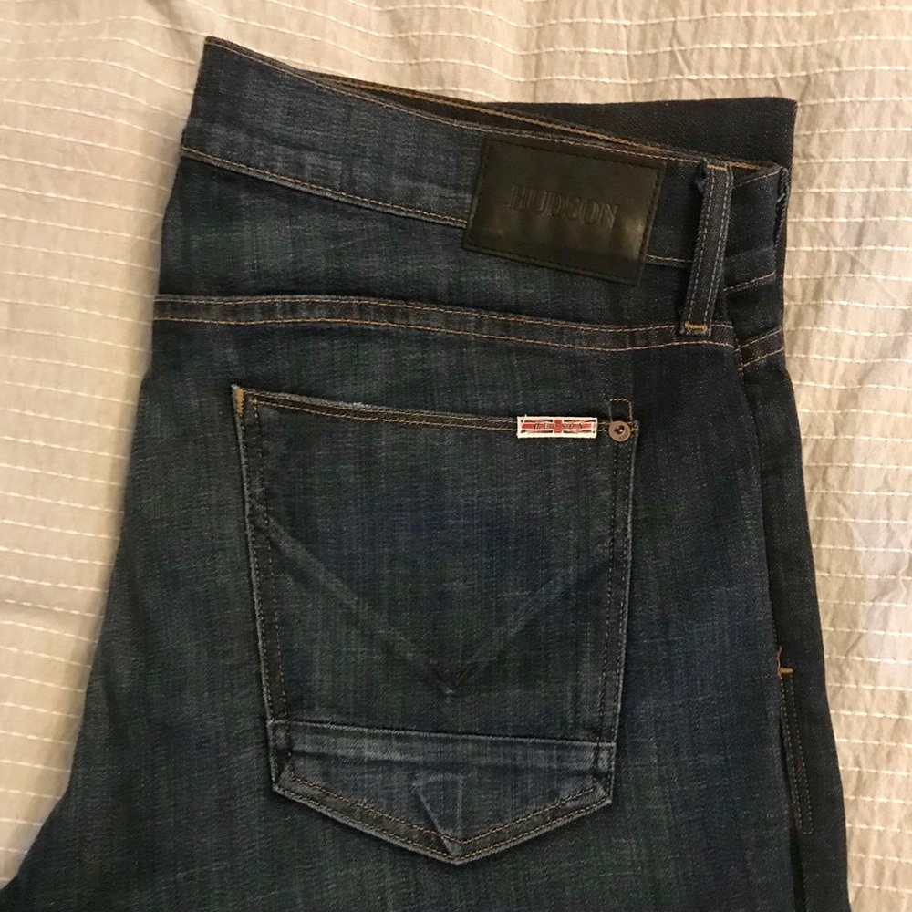 Hudson Byron 5 pocket straight leg jean 36x34